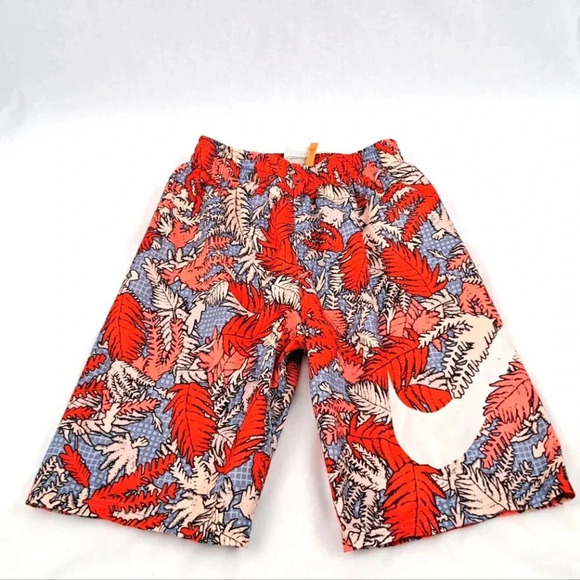 Nike Other - Nike Boys Swim Shorts - Floral/Leaf Hawaiian Pattern - sz M